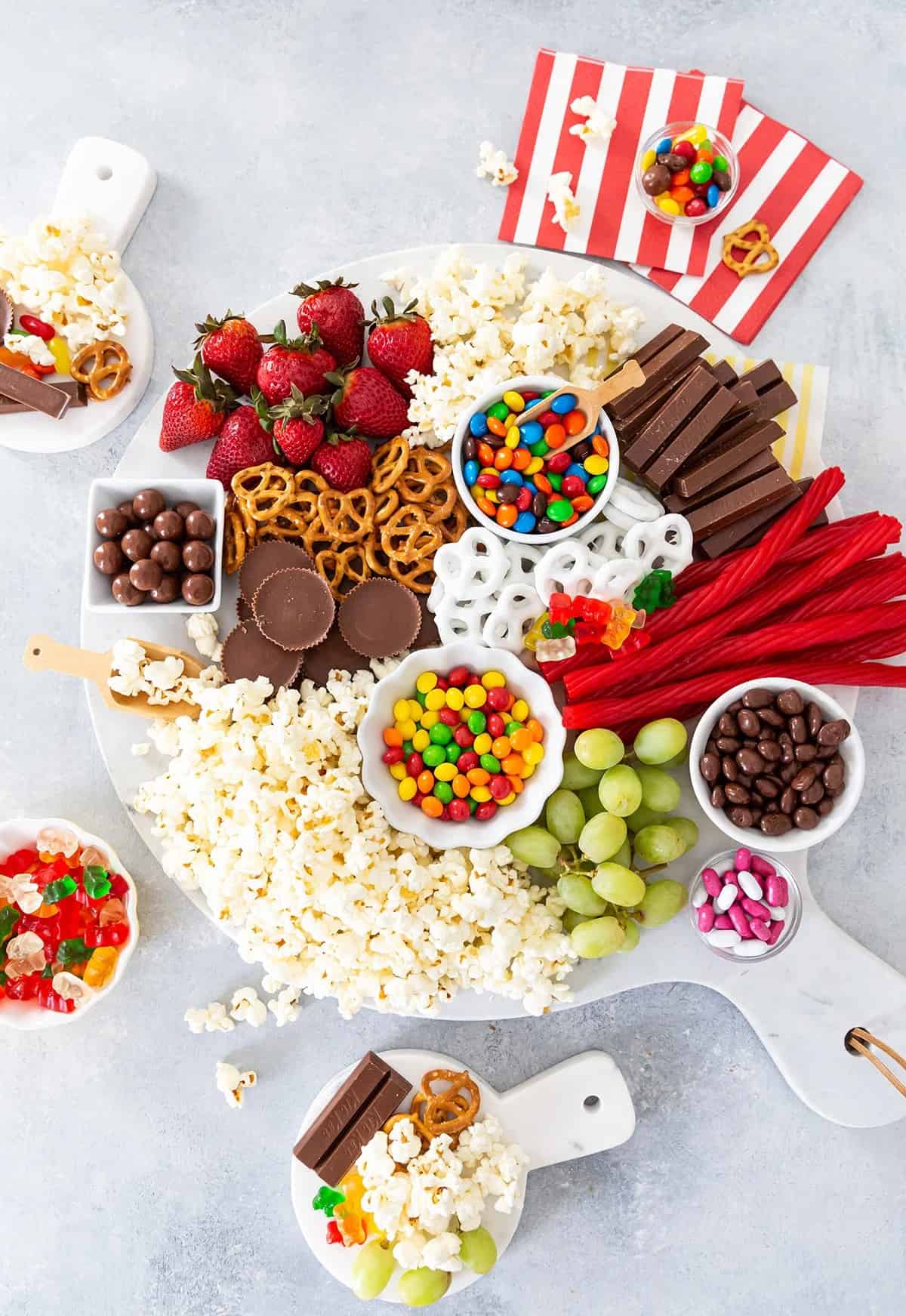 Movie Night Snack Board