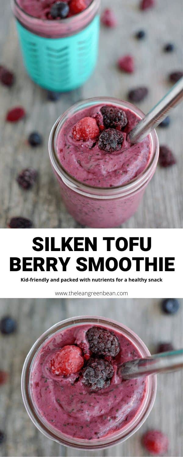 Silken Tofu Berry Smoothie