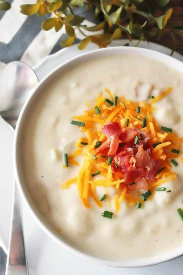 Creamy Loaded Potato Soup