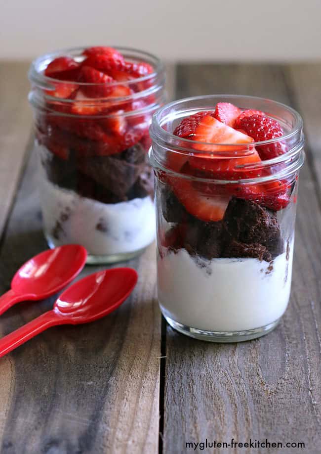 Neapolitan Parfaits {Gluten-free}