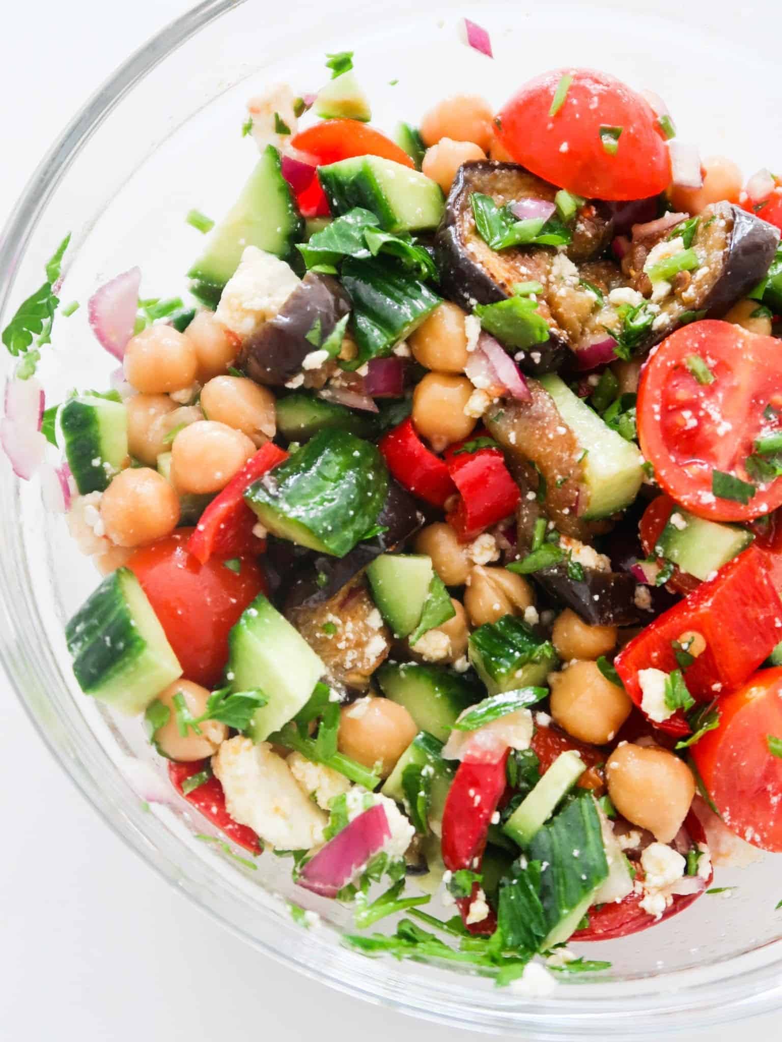 Best Mediterranean Chickpea Salad