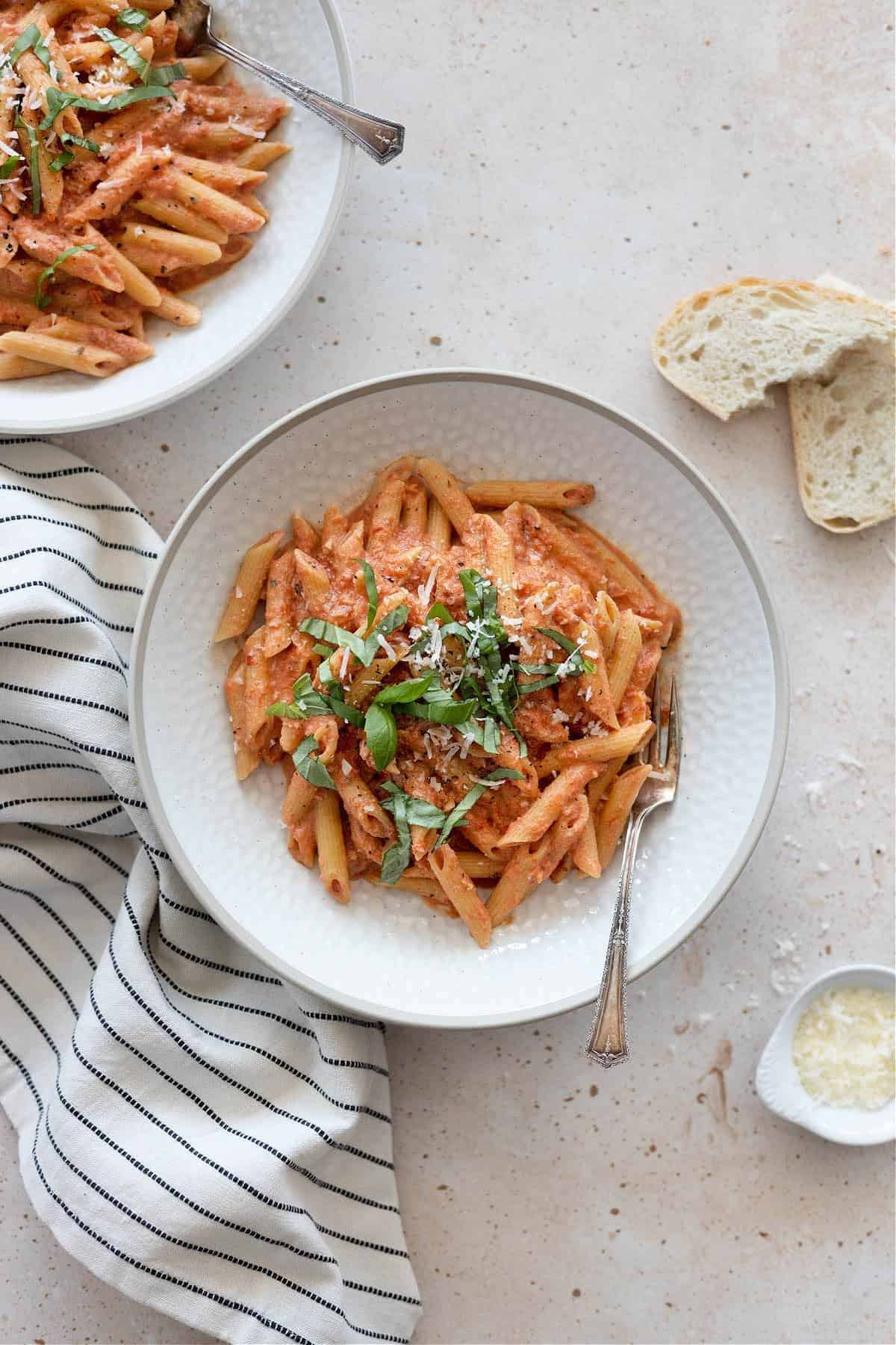 Vegan Penne Alla Vodka