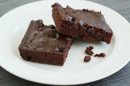 Gluten-Free Black Bean Blender Brownies