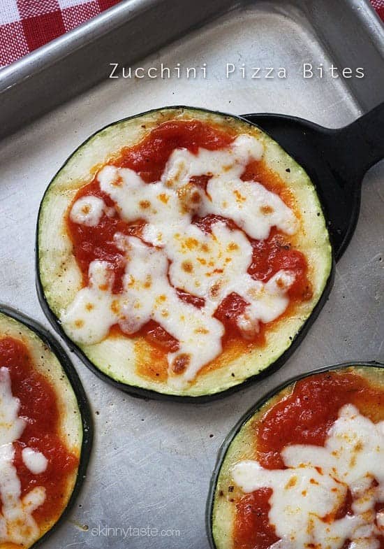 Zucchini Pizza Bites