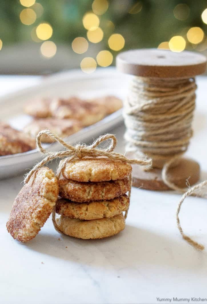 Almond Flour Snickerdoodles