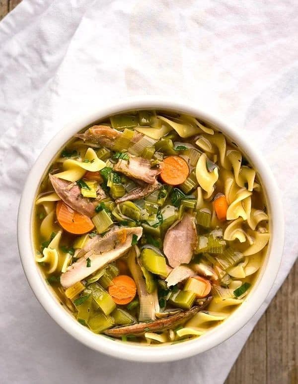 Pheasant Noodle Soup