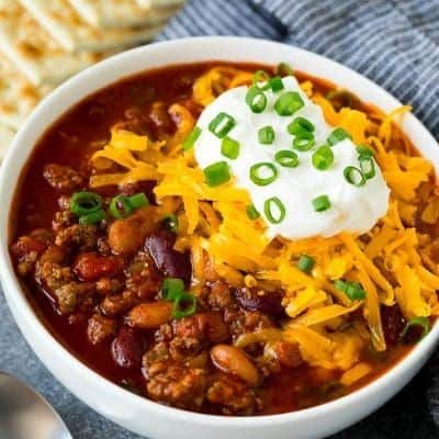 No Bean Turkey and Sweet Potato Chili