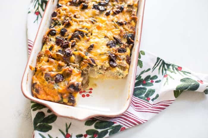 Christmas Breakfast Strata