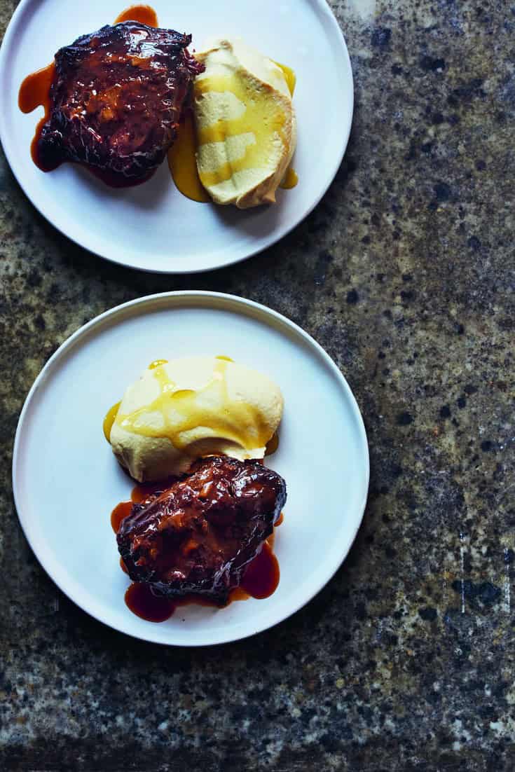 Beef Cheeks And Hummus