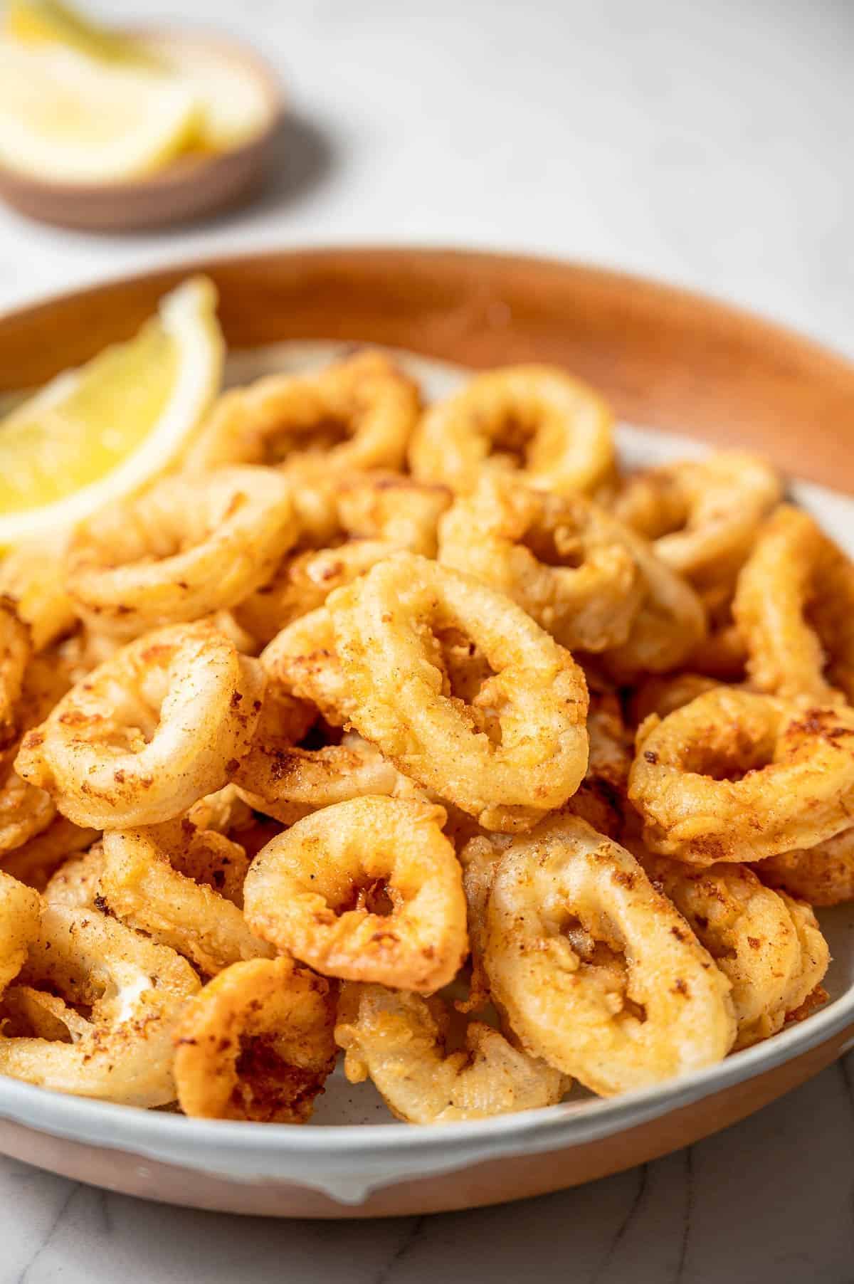 Fried Calamari with Spanish Paprika