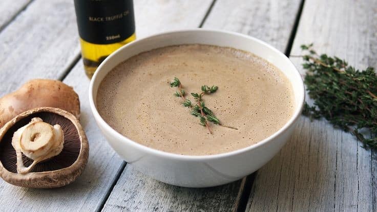 Mushroom, Truffle & Thyme Soup