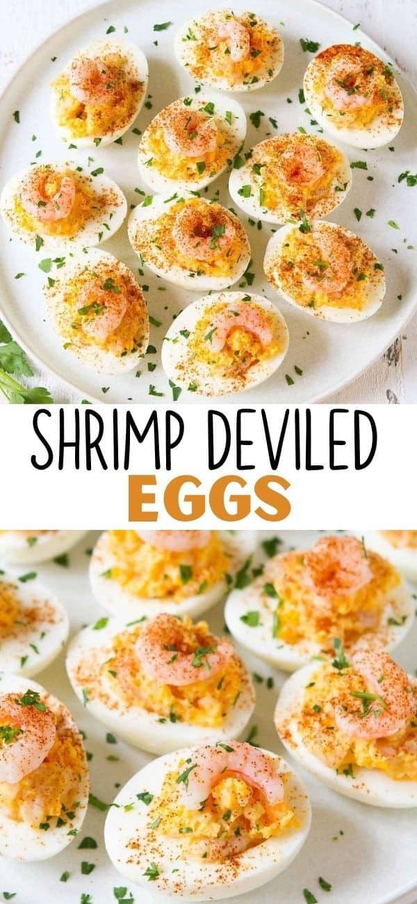 Shrimp Deviled Eggs