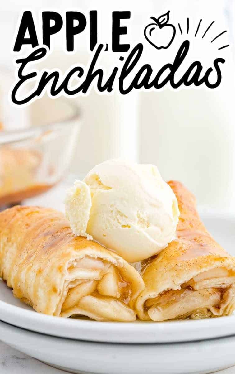 Apple Pie Enchiladas