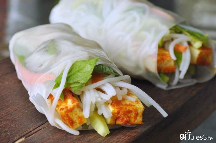 Vegan Gluten-Free Spring Rolls