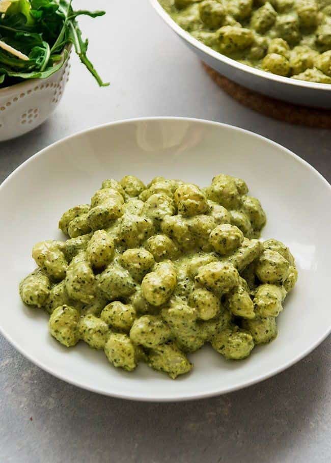 Creamy Chicken Gnocchi with Spinach