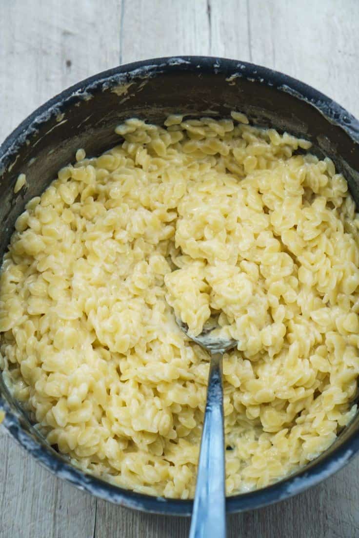 Pastina With Butter And Milk