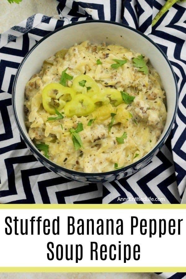 Stuffed Banana Pepper Soup