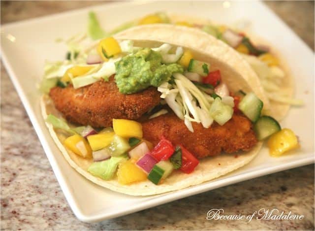 Wahoo Fish Tacos