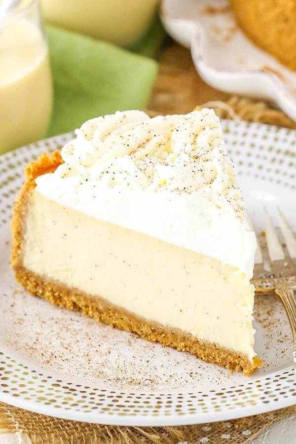 Eggnog Cheesecake