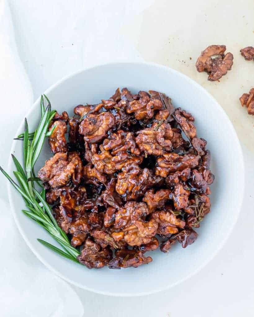 Candied Rosemary Walnuts