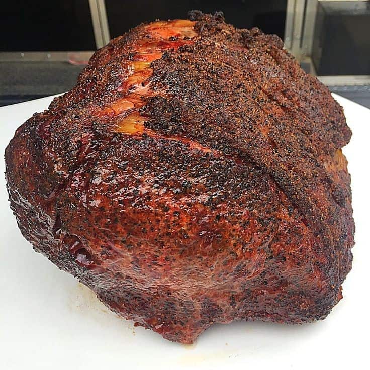 Smoked Prime Rib