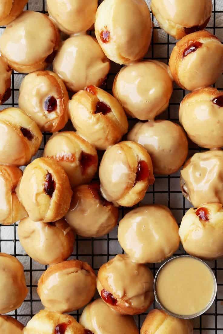 PB&J Mini Donuts