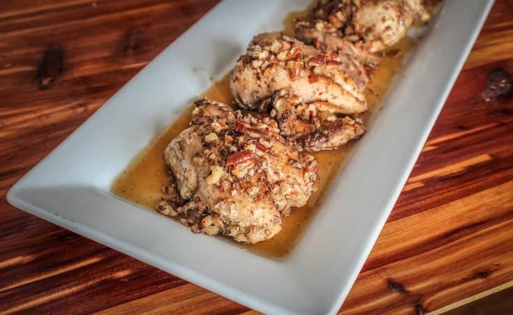 Honey Pecan Butter Braised Quail