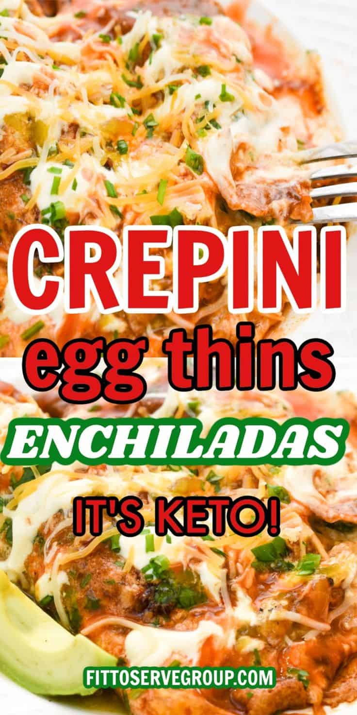 Keto Chicken Enchilada