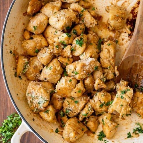 Garlic Parmesan Chicken Bites