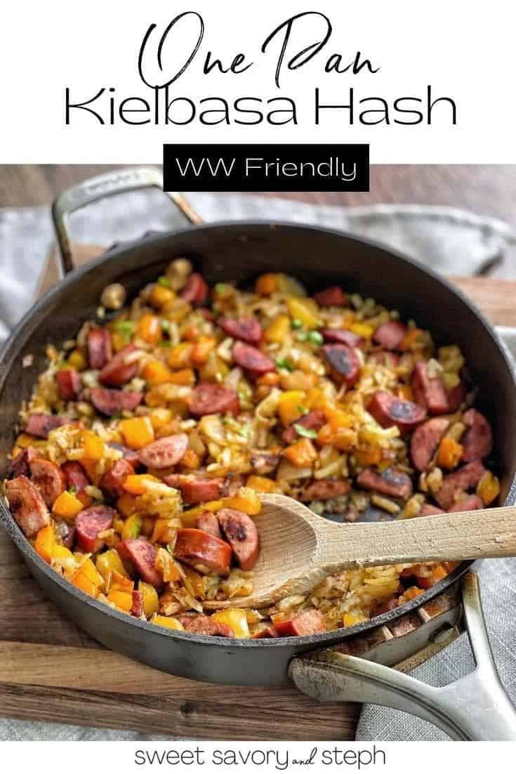 One Pan Kielbasa Hash