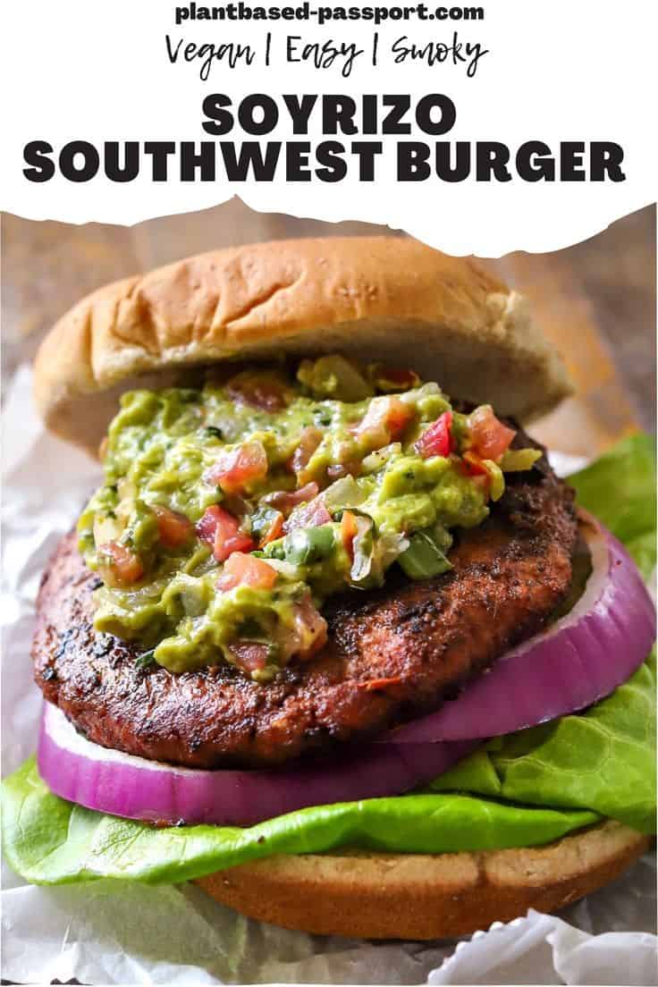 Soyrizo Southwest Burger