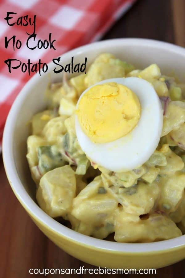 Easy No Cook Potato Salad