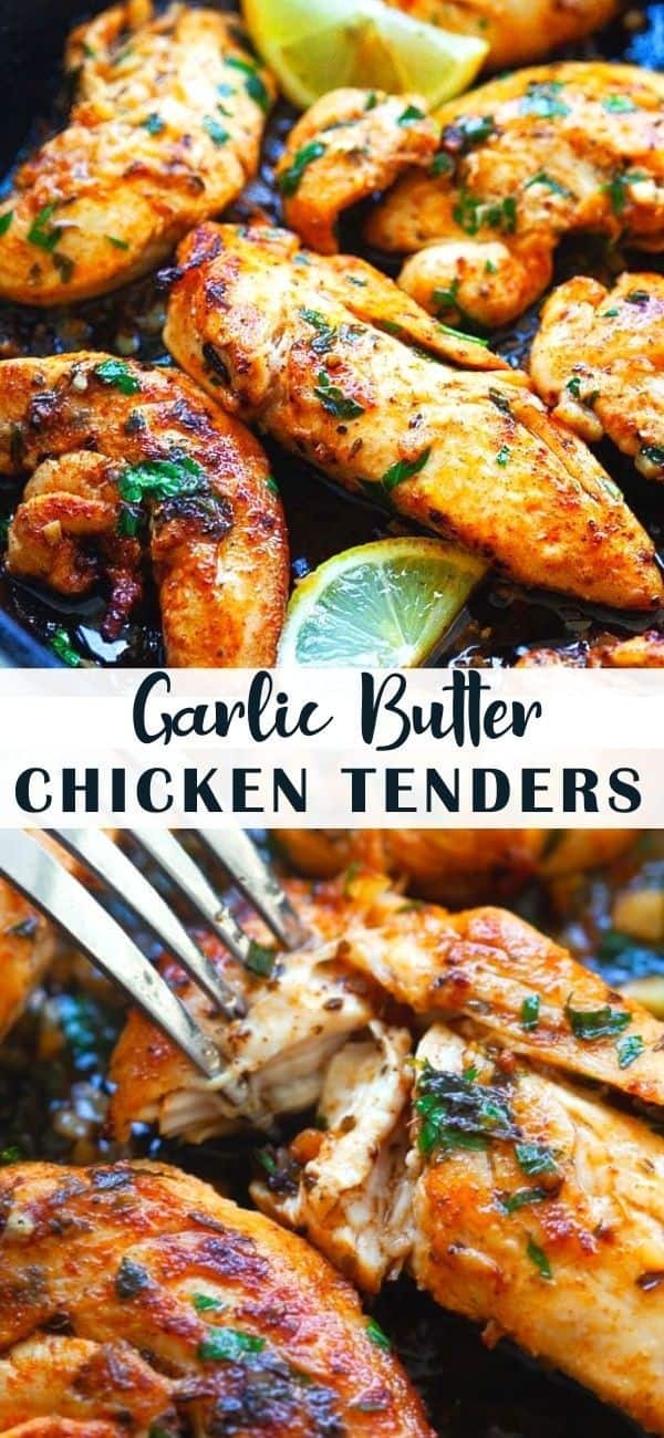 Garlic Butter Chicken Tenders