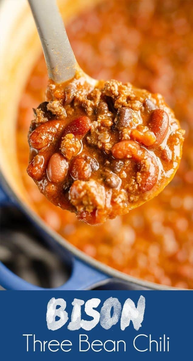 Bison Three Bean Chili