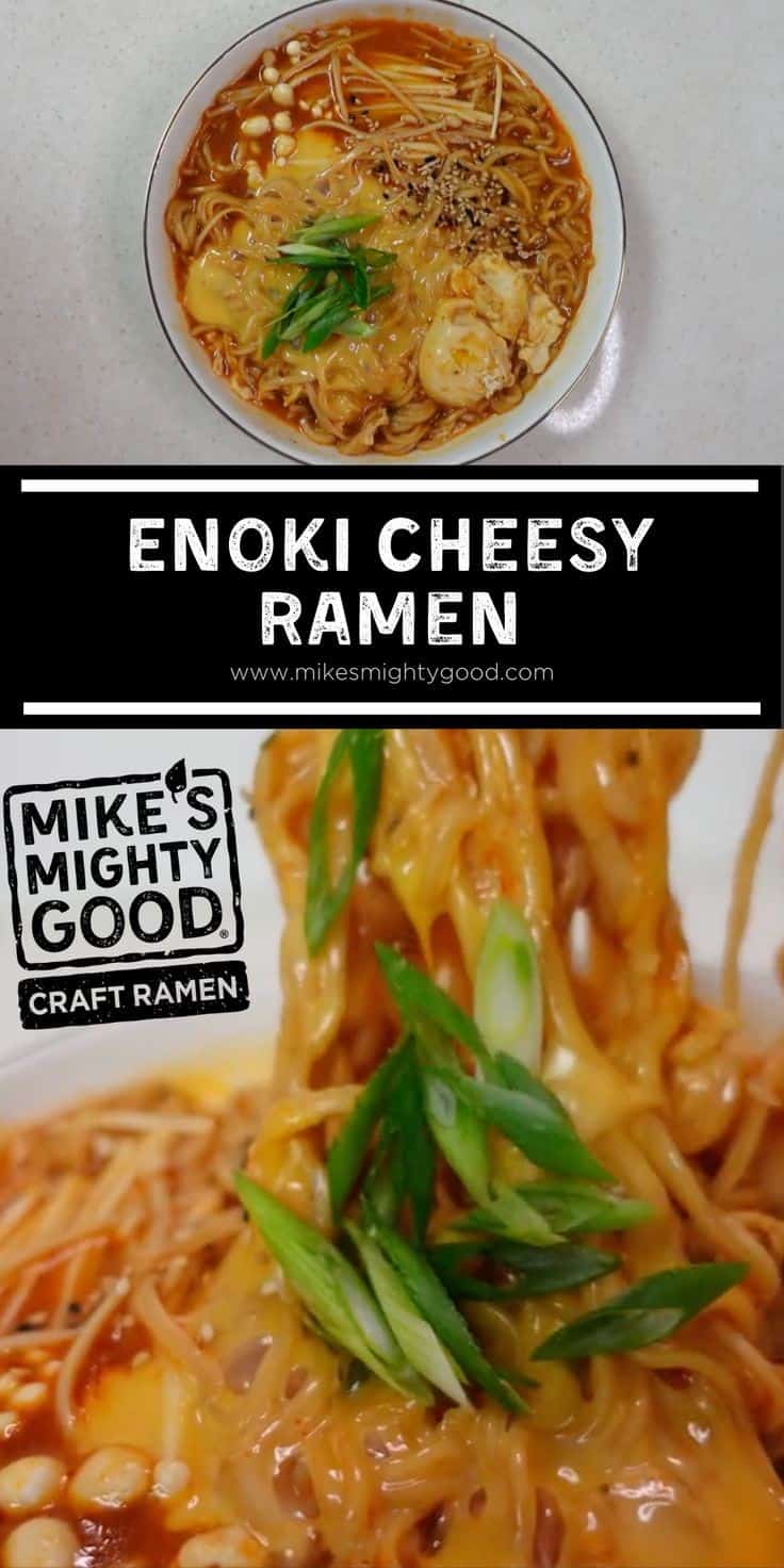 Enoki Cheesy Ramen