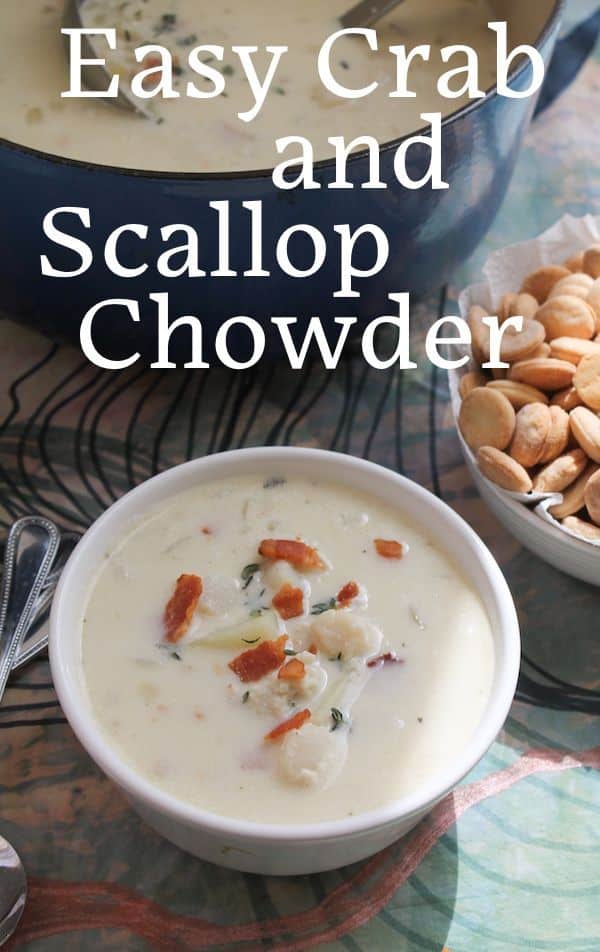 Creamy Crab And Scallop Chowder