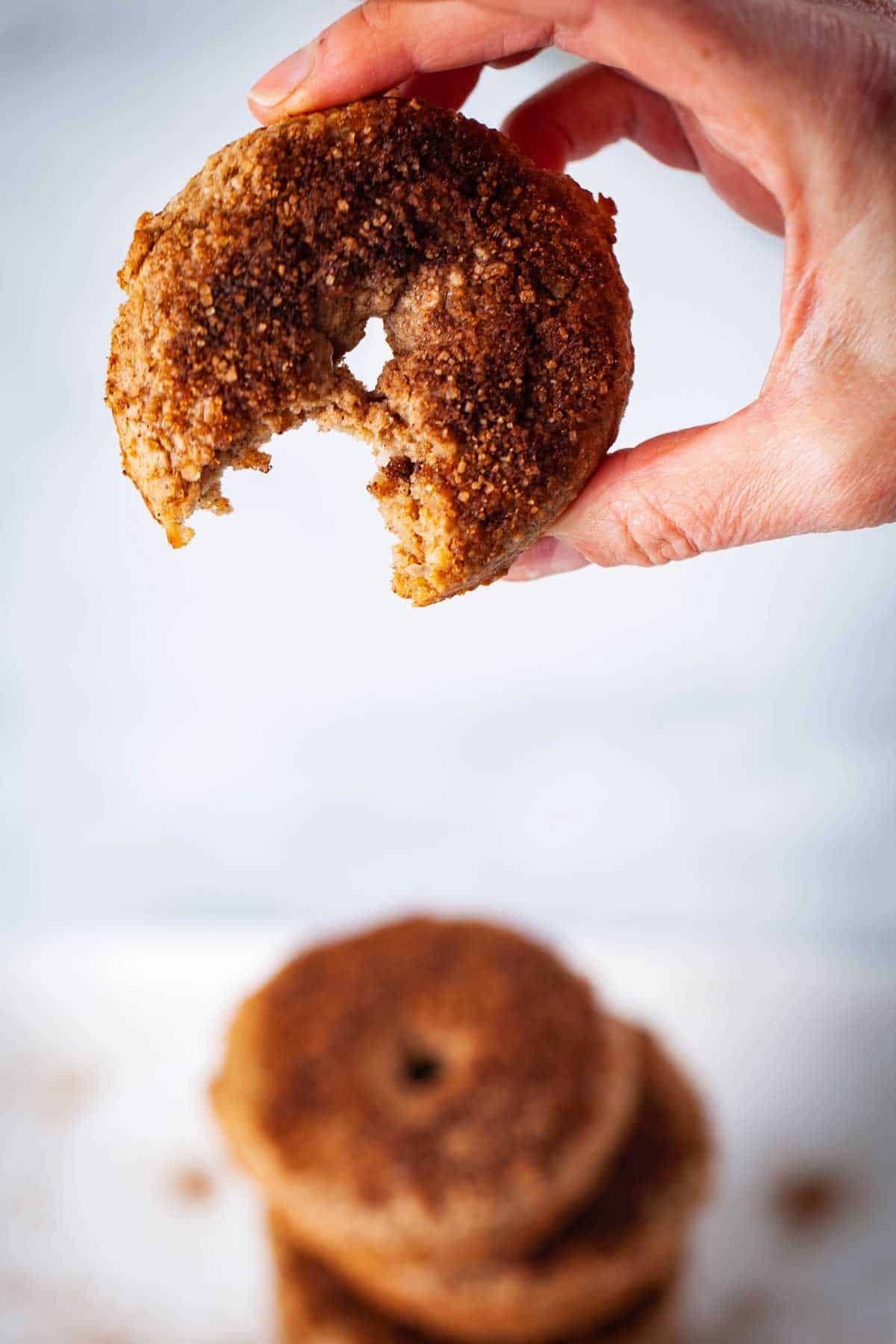 Gluten-Free Baked Cinnamon Doughnuts