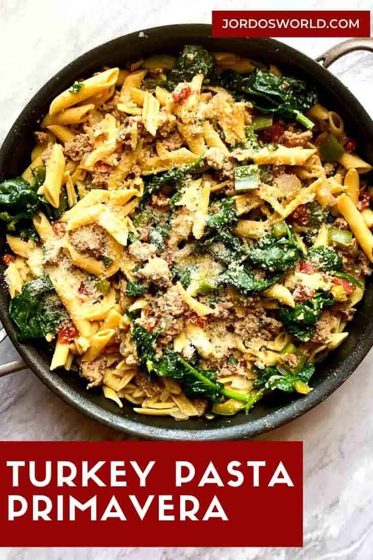 Turkey Pasta Primavera