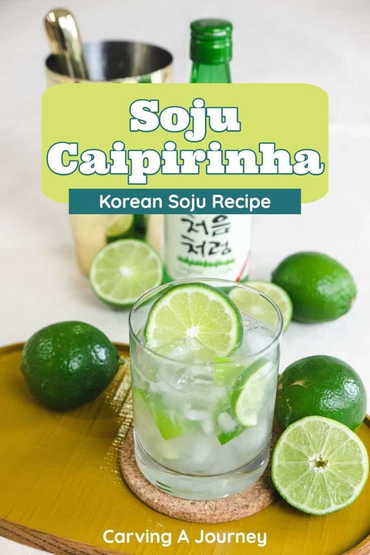 Soju Caipirinha Cocktail