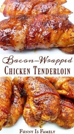 Bacon-Wrapped Chicken Tenderloin