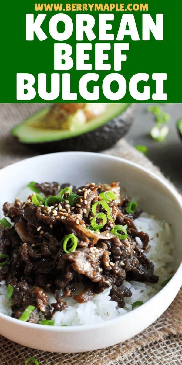 Korean Beef Bulgogi