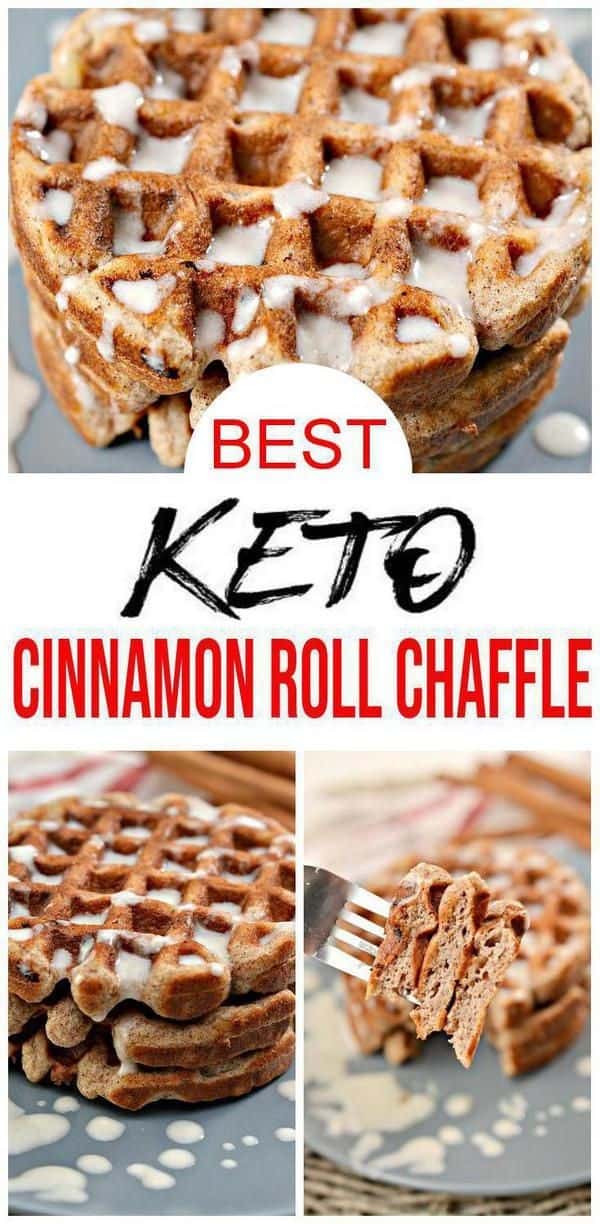 Cinnamon Roll Chaffle