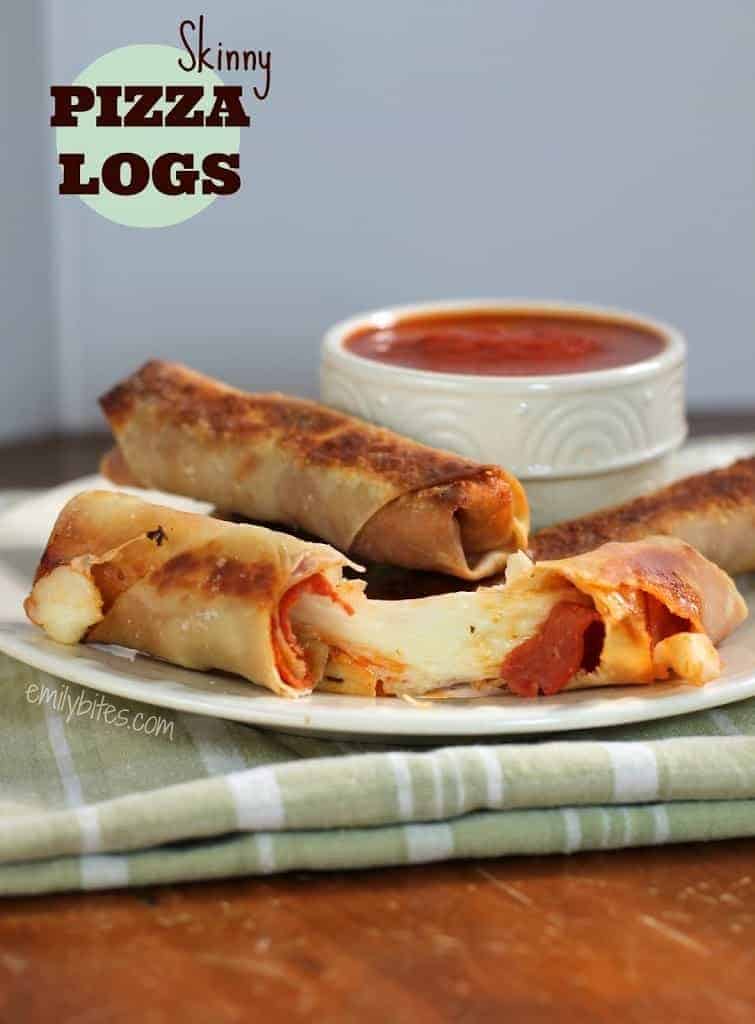 Skinny Pizza Logs