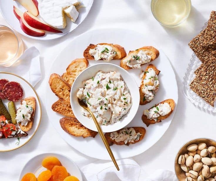 Smoked Sablefish Toasts With Horseradish Cream