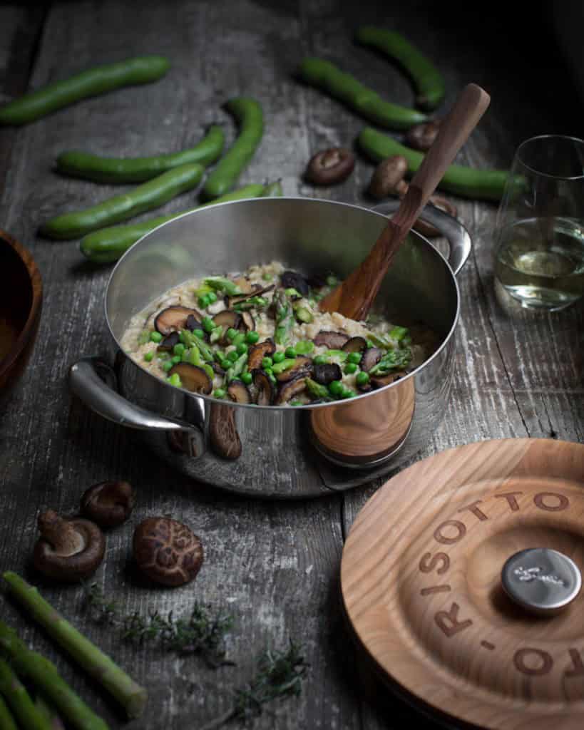 Rosemary Mushroom Risotto