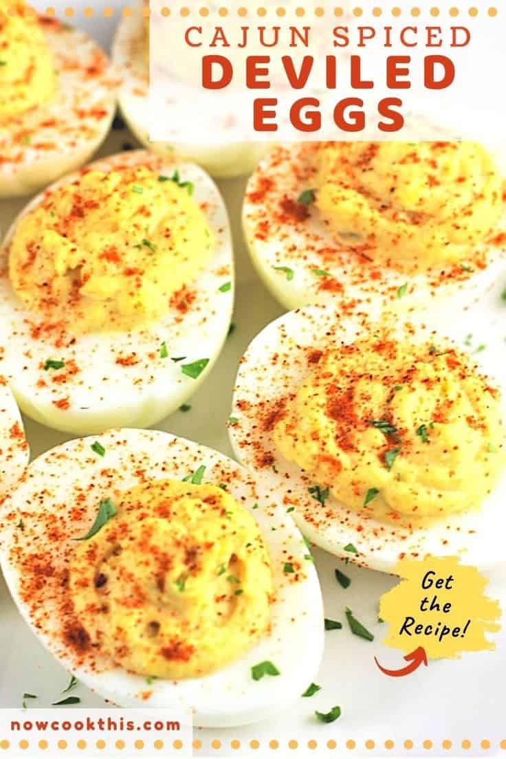 Cajun Spiced Deviled Eggs