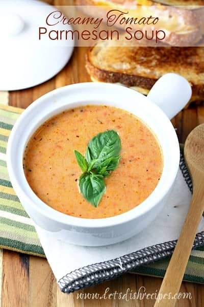 Tomato Parmesan Soup