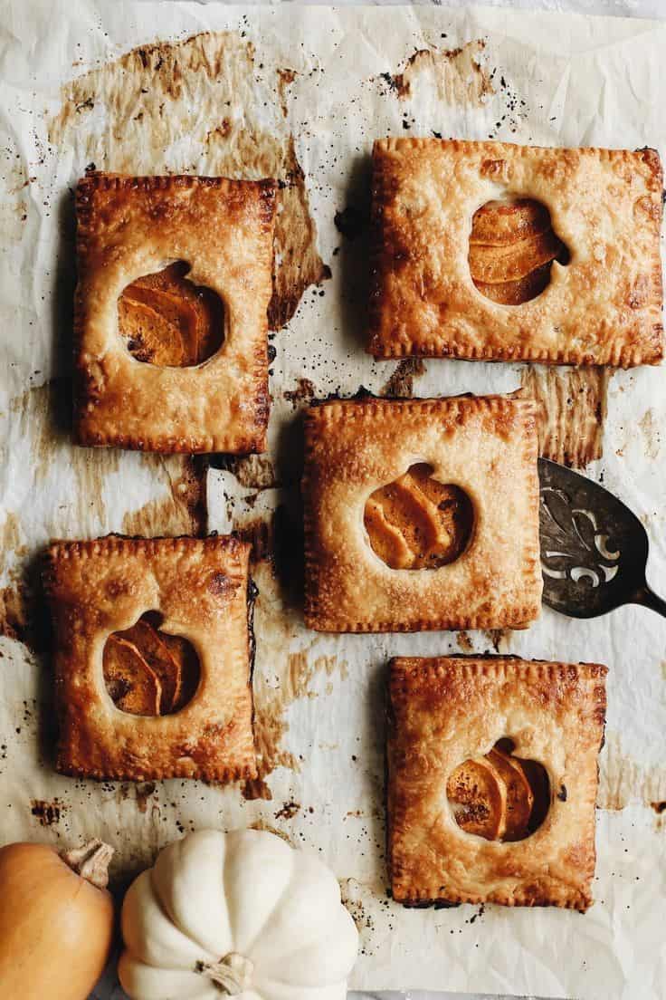 Maple Honeynut Squash Hand Pies