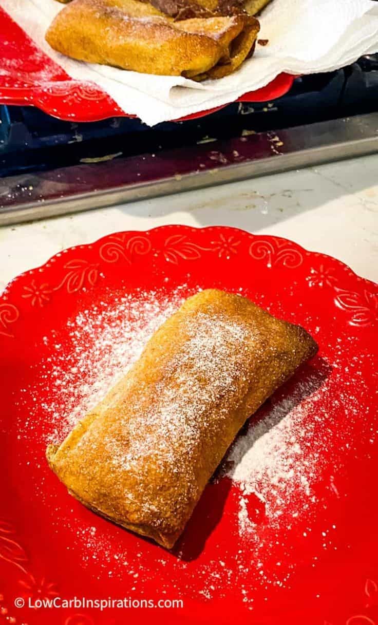 Keto Strawberry Cheesecake Strudel Recipe