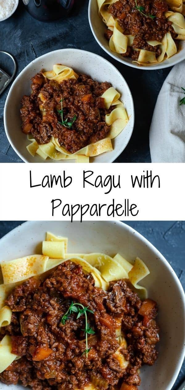 Lamb Ragu With Pappardelle